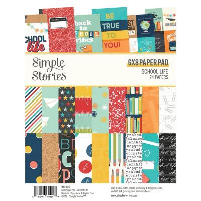 Simple Stories School Life Designpapier - Paper Pad